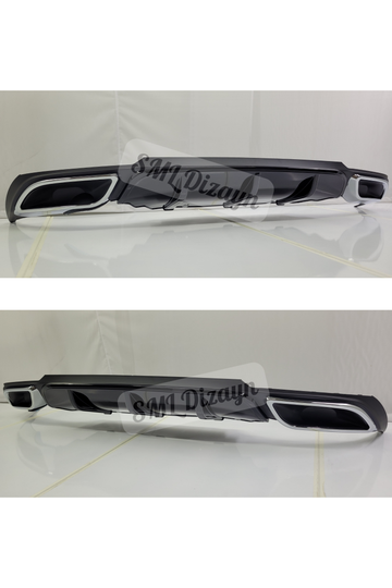 rear diffuser lip for opel insignia mk2