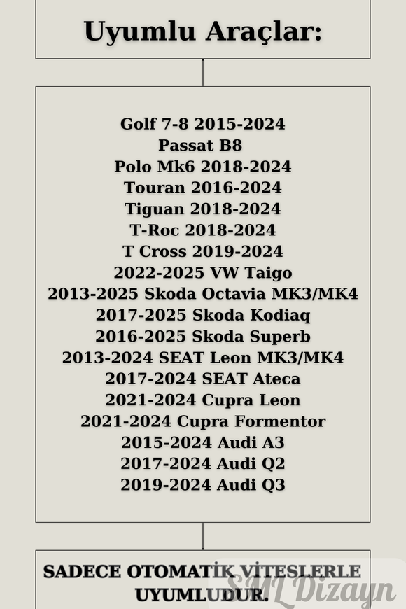 Volkswagen-Seat-Audi Pedal Seti Nikelajlı Ayak Dayamalı Otomatik Vites DSG uyumlu