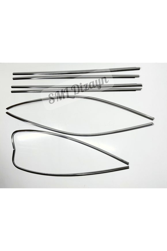 window chrome window trim for passat b8.5