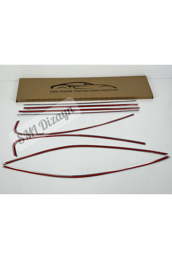 window chrome window trim for passat b8.5