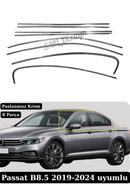 passat b8.5 krom cam çıtası