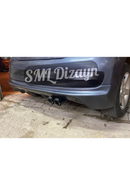 rear diffuser lip for peugeot 207 