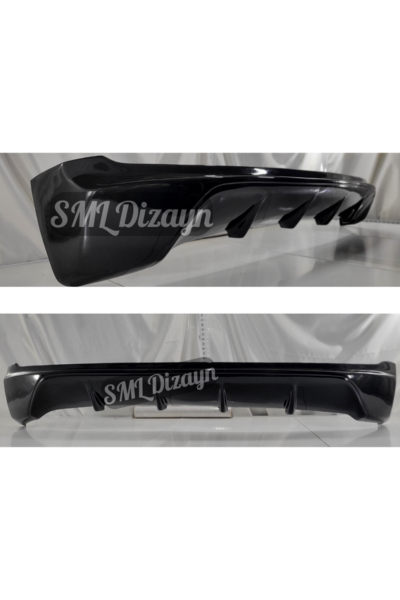 rear diffuser lip for peugeot 207 