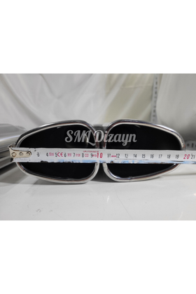 peugeot 207 rc egzoz ucu çiftli