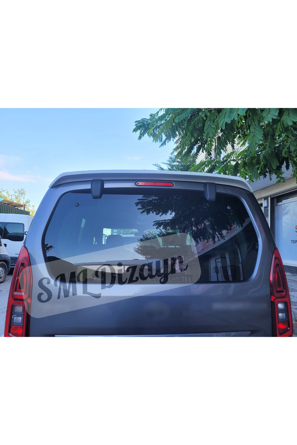 rear roof trunk spoiler for 2009-2010-2011-2012-2013-2014-2015-2016-2017-2018-2019-2020-2021-2022-2023-2024 peugeot partner 