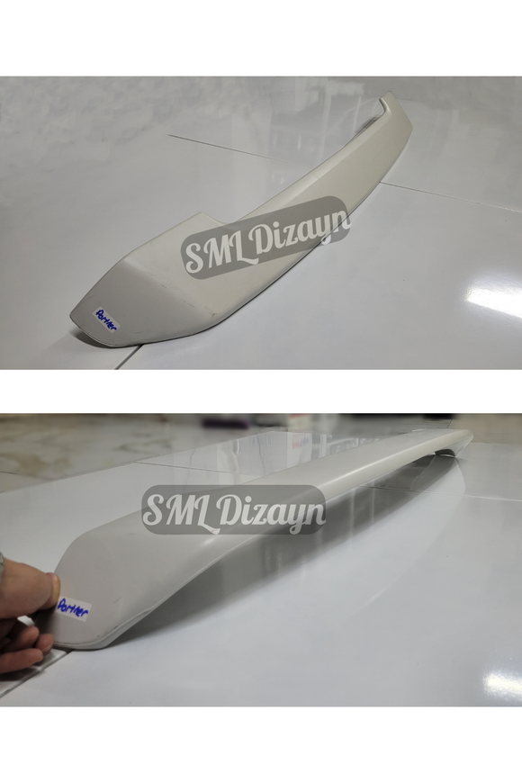 peugeot partner bagaj üstü spoiler spoyler rüzgarlık kanat