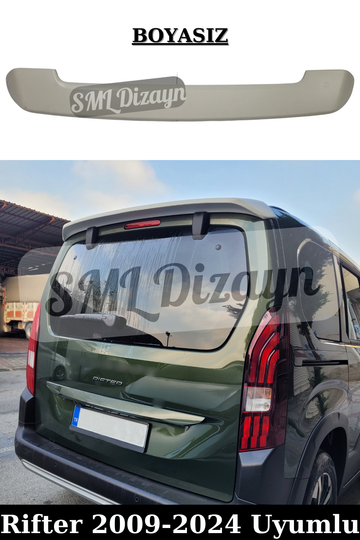 peugeot rifter bagaj üstü spoiler