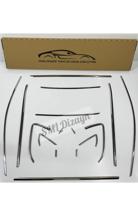 polo mk5 krom cam çıtası