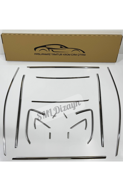 polo mk5 krom cam çıtası