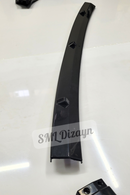 front lip splitter for volkswagen polo aw1 