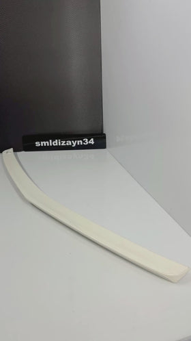 Mercedes W212 E Serisi Uyumlu AMG Stil Bagaj Üstü Spoiler - Boyasız ABS Plastik (2009-2016)