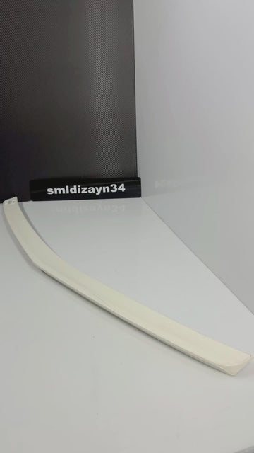 Mercedes W212 E Serisi Uyumlu AMG Stil Bagaj Üstü Spoiler - Boyasız ABS Plastik (2009-2016)