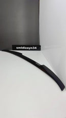 BMW G30 Uyumlu M4 Stil Yarasa Spoiler - Piano Black Parlak Siyah 5 Serisi Bagaj Üstü Rüzgarlık (2017-2023)