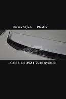 Golf 8-8.5 Gti Spoiler Spoyler Çıta 2021-2026 Parlak Siyah Plastik-2