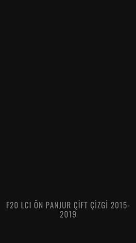 f20 lci ön panjur böbrek