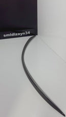 Mercedes W205 Uyumlu C63 Spoiler - C Serisi Sedan Parlak Siyah ABS Plastik AMG Stil Bagaj Üstü Spoyler Çıta (2014-2021)
