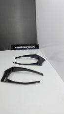 VW Golf 7 Uyumlu Arka Tampon Vent Flap - Piano Black Parlak Siyah Arka Sis/Reflektör Çerçevesi Sağ-Sol Set (2012-2016)