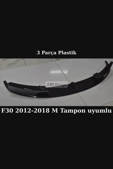 f30 3 parça ön lip m tampon uyumlu