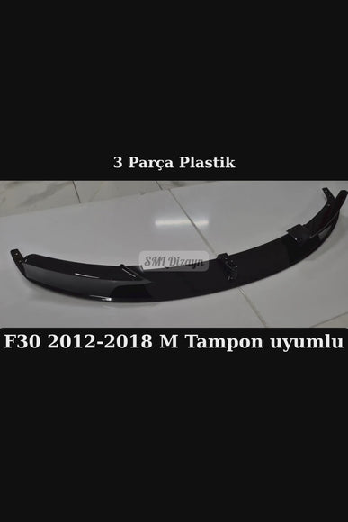 f30 3 parça ön lip m tampon uyumlu