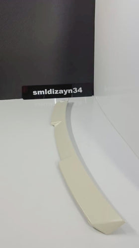 BMW G20 Uyumlu Cam Üstü Spoiler - 3 Serisi Boyasız ABS Plastik Yarasa Stil Tavan Üstü Spoyler Çıta (2019-2026)