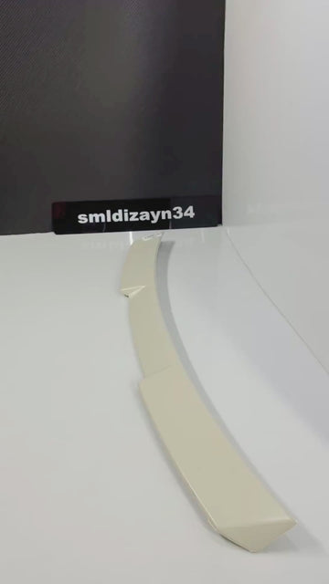 BMW G20 Uyumlu Cam Üstü Spoiler - 3 Serisi Boyasız ABS Plastik Yarasa Stil Tavan Üstü Spoyler Çıta (2019-2026)