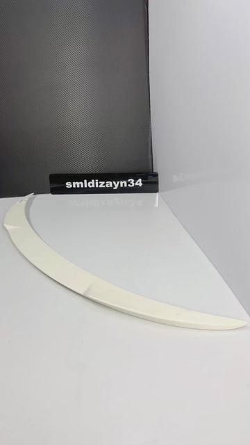 Mercedes CLA W117 Uyumlu Yarasa Spoiler - Boyasız ABS Plastik Batman Bagaj Üstü Rüzgarlık (2012-2018)