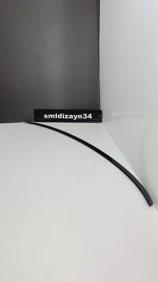 BMW G20 Uyumlu M3 Stil Spoiler - Piano Black Parlak Siyah 3 Serisi Bagaj Üstü Çıta Rüzgarlık (2019-2026)