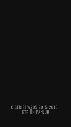 w205 gtr ön panjur