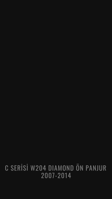 w204 diamond ön panjur böbrek