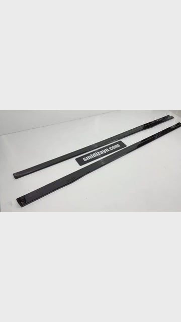 Honda City RS 2021-2026 Uyumlu Marşpiyel Lipi - Piano Black Yan Marşpiyel Eki