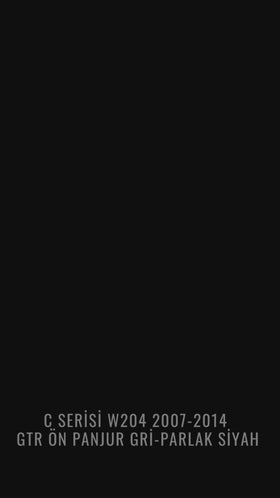 w204 gtr ön panjur böbrek