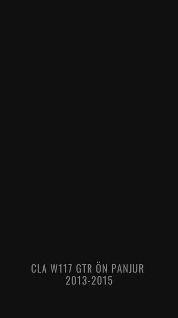 cla w117 gtr ön panjur böbrek