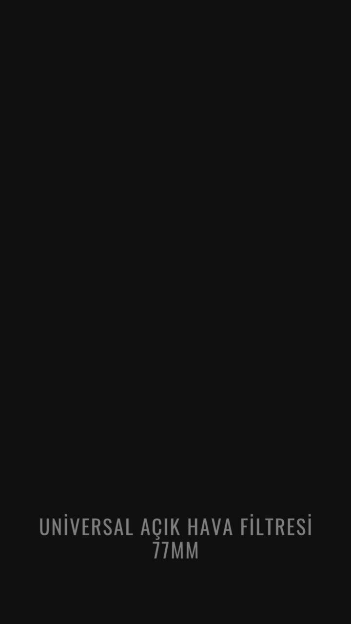 universal açık hava filtresi