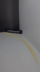 Mercedes W205 Uyumlu C63 Spoiler - C Serisi Sedan Boyasız ABS Plastik Bagaj Üstü Spoyler Çıta (2015-2021)