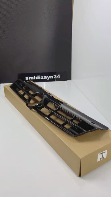 VW Polo MK5 Uyumlu R Ön Panjur - 6R 6C Piano Black Parlak Siyah Sport Panjur (2010-2017)