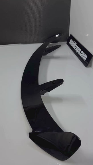 Universal SUV Arka Spoiler - Parlak Siyah Piano Black