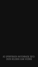 audi a3 8v kelebek cam vizörü kaplama