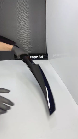 BMW G60 Uyumlu M4 Stil Yarasa Spoiler - Piano Black Parlak Siyah Yeni 5 Serisi Bagaj Üstü Rüzgarlık (2024-2025)