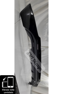 rear diffuser lip for 2009-2010-2011-2012-2013-2014 fiat punto evo