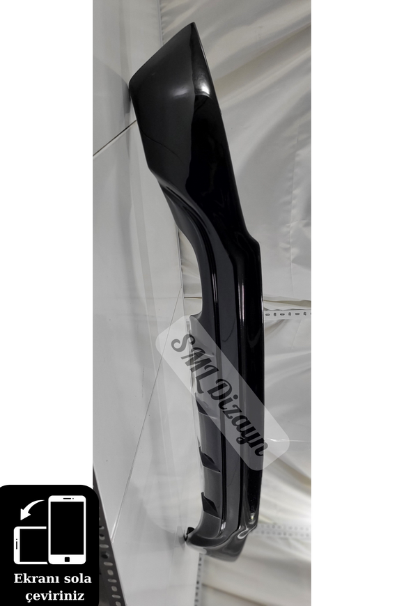 rear diffuser lip for 2009-2010-2011-2012-2013-2014 fiat punto evo