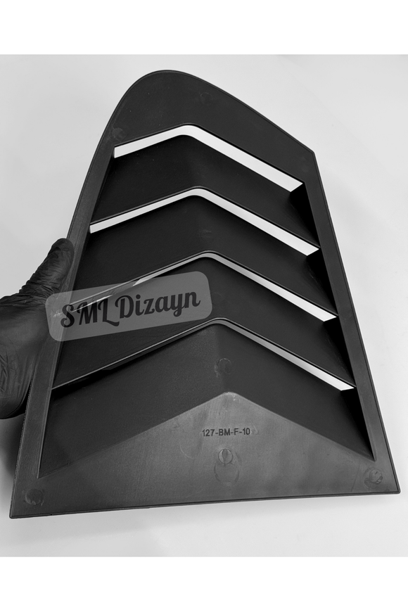 quarter window louvers for bmw f10