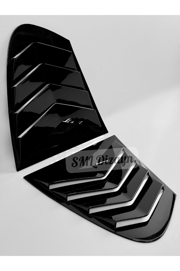 quarter window louvers for bmw f10