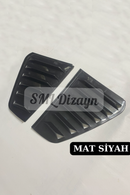 quarter window louvers scoops for volkswagen golf mk6