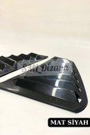 quarter window louvers scoops for volkswagen golf mk6