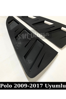 quarter window louvers scoops for volkswagen polo mk5