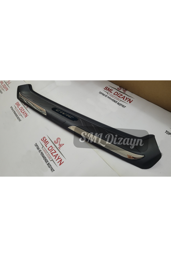 rear bumper protector guard cover for honda civic 10th gen sedan