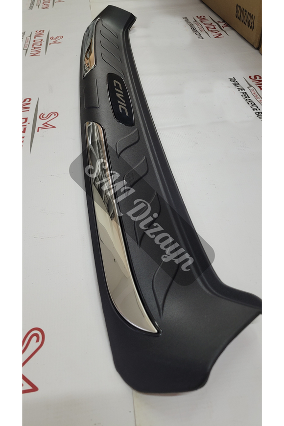 rear bumper protector guard cover for honda civic 10th gen sedan