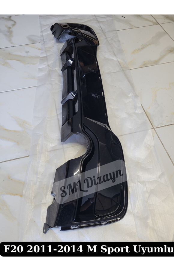 rear diffuser lip for 2011-2012-2013-2014 bmw f20 m pack