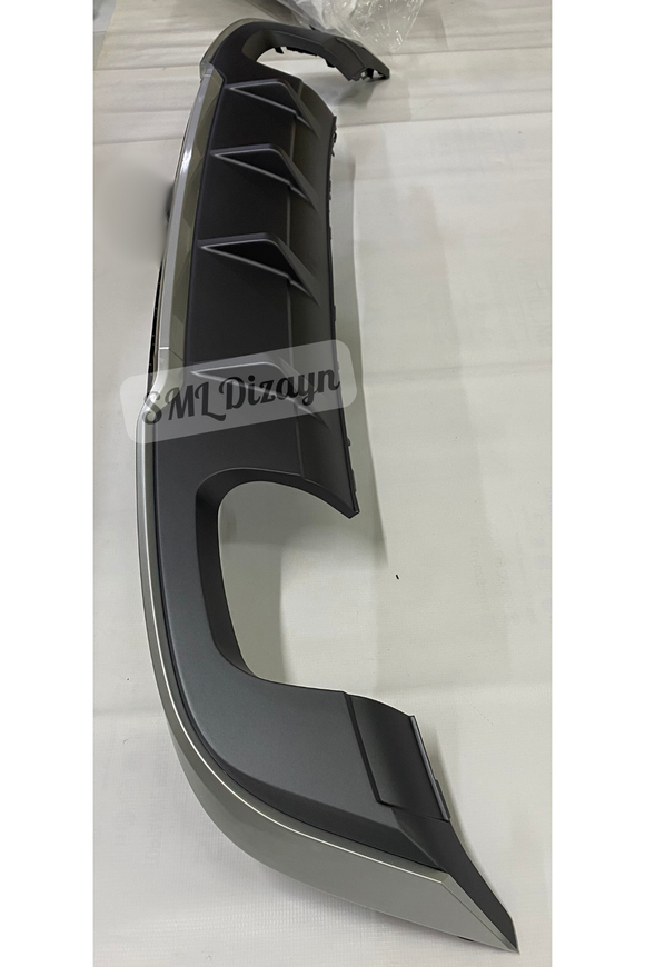 rear s3 diffuser lip for 2017-2018-2019-2020 audi a3 8v facelift hatchback