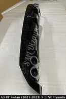 rear diffuser lip for audi a3 8y sedan s line